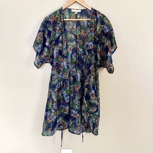 Francesca's Collections Other - Francesca's Tropical Swimsuit Cover Small Medium